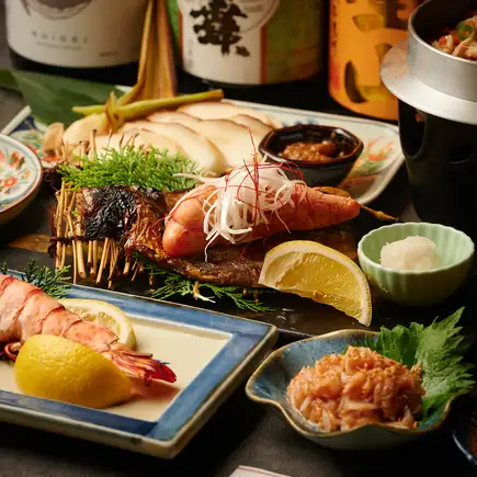 『稲ノ和・極み旬彩コース』釜飯や炭火焼きなど全12品　3時間飲み放題付き8000円