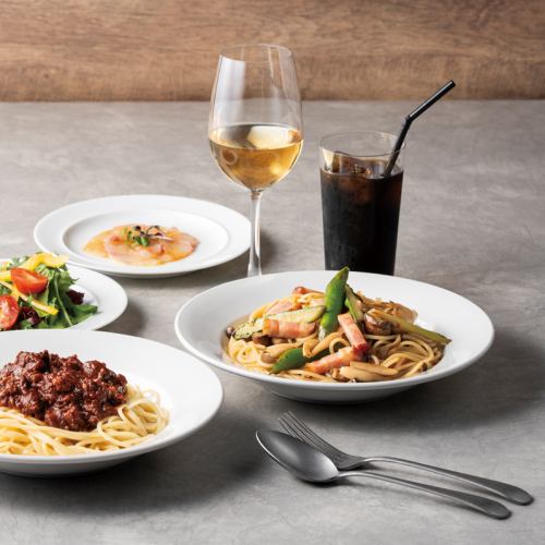 60種類以上のスパゲッティをご用意しております。お好きなものを見つけるのもお楽しみください!