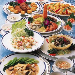 Authentic Sichuan cuisine including shark fin and mapo tofu★All 10 dishes for 4,500 yen (tax included) *Additional 1,500 yen (tax included) includes 120 minutes of all-you-can-drink