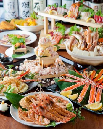 【8,000日圓套餐】10道菜品,無限暢飲