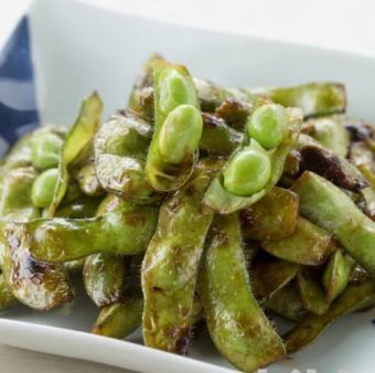 枝豆バター醤油炒め