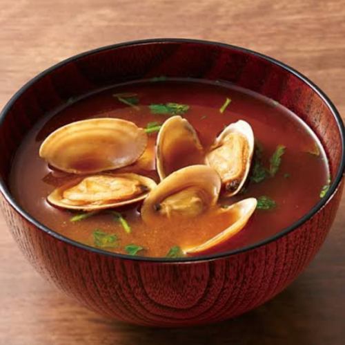 蛤蜊味噌汤