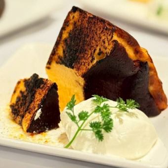 バスクチーズケーキ　ブリュレ