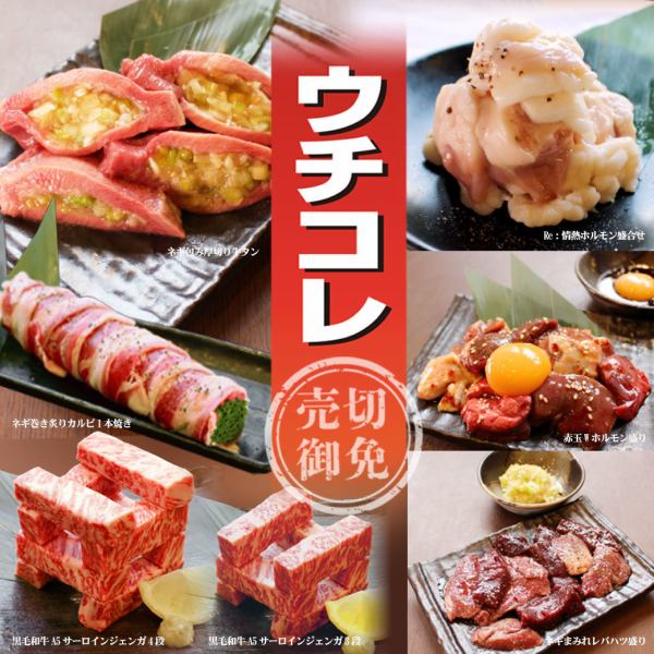 【池袋西口で焼肉宴会】11月30日より新ウチコレスタート！