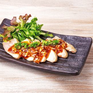 低温調理 鶏ももの香味ソースがけ