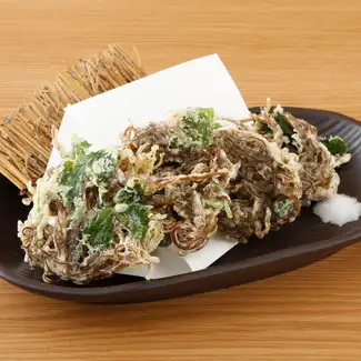 沖繩海藻天婦羅（三葉草香味）/ 雞軟骨唐揚炸雞 / 牛蒡根唐揚炸雞