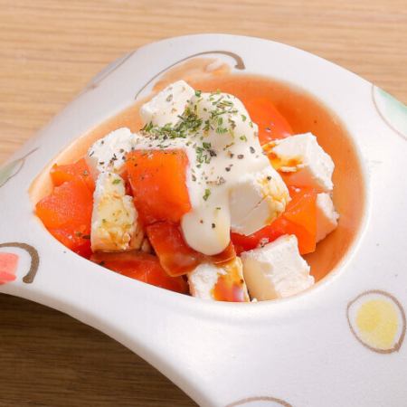 サーモンとクリチ