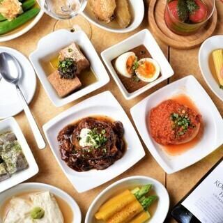 (For groups of 4 or more) Seasonal banquet course with 120 minutes of all-you-can-drink: 6,500 yen