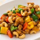 Stir-fried Chicken and Cashew Nuts/Stir-fried Eggplant and Pork