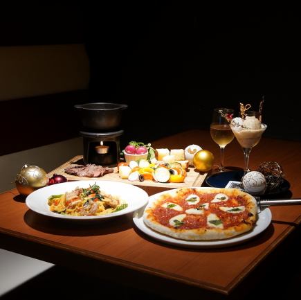 【12月20日・21日・24日・25日 限定！】　クリスマスディナーコース 4,200円(税込)