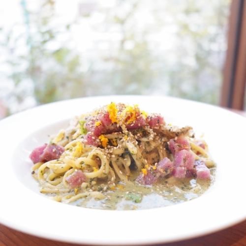 茼蒿芝麻柚子青醬