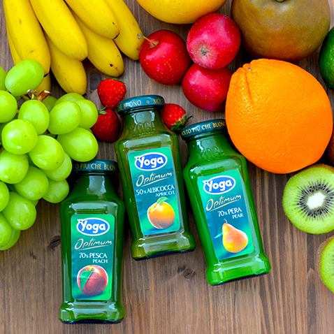 ``Yoga'' is synonymous with Italian fruit juice for its high-quality products.