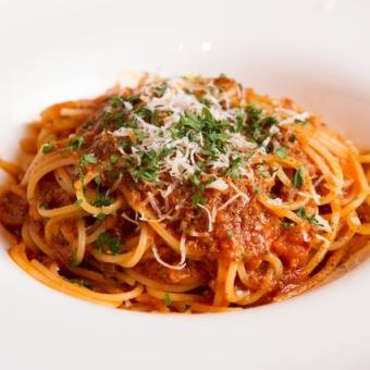 Bolognese of the finest Japanese black beef