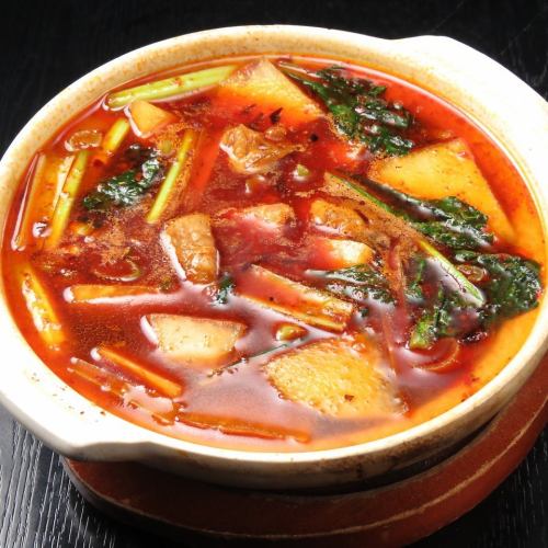 Beef hot pot (miso/salt/spicy)