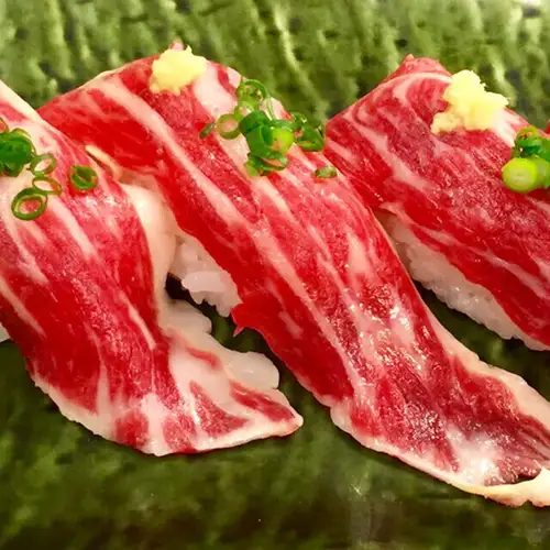 霜降り馬肉 1貫