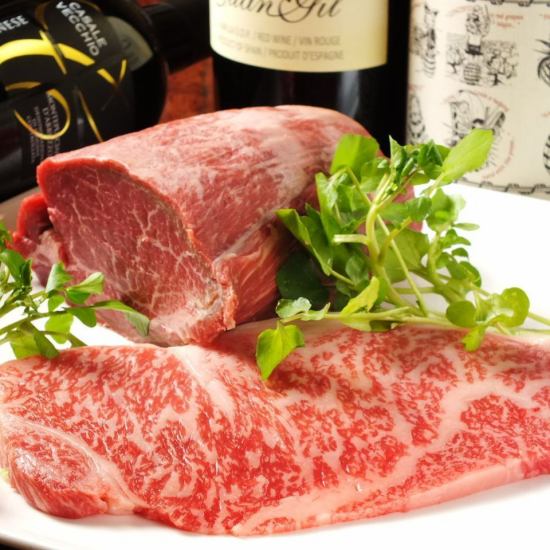 A luxurious time to enjoy wine and Japanese black beef