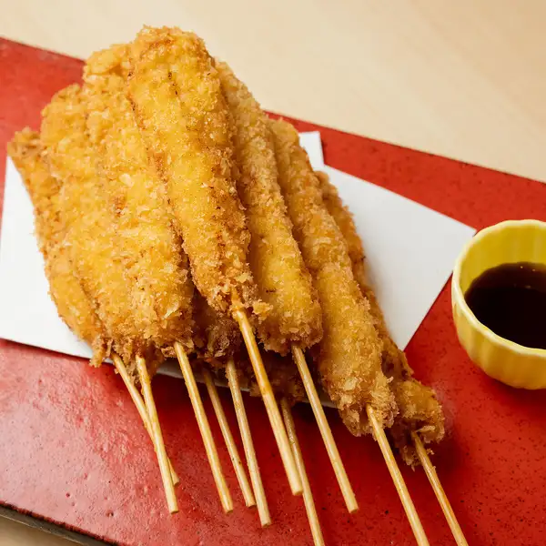 《新メニュー》チキンカツの無限串