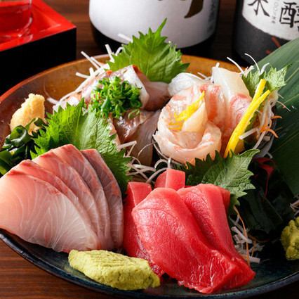 생선회 4종 모듬