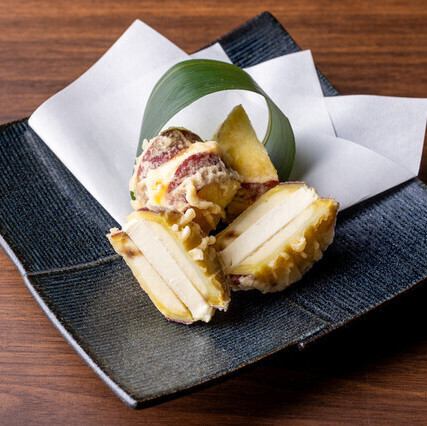 여성에게 인기 ☆ 고구마와 크림 치즈의 가위 튀김