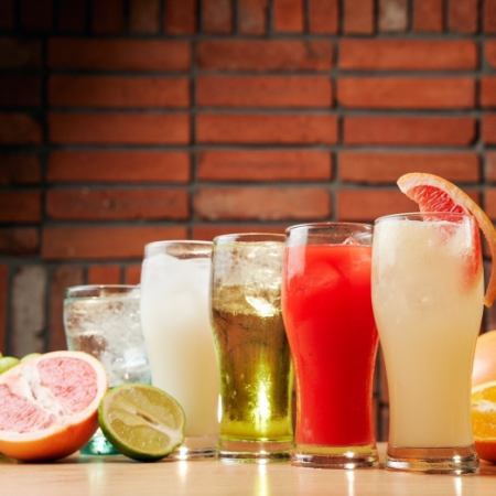 単品飲み放題コース☆2時間2750円(税込)