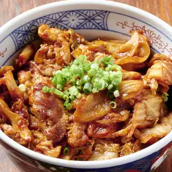 豚キムチ丼