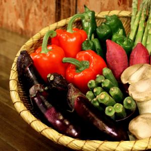 Grilled vegetable platter