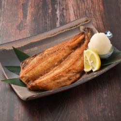 grilled striped atka mackerel