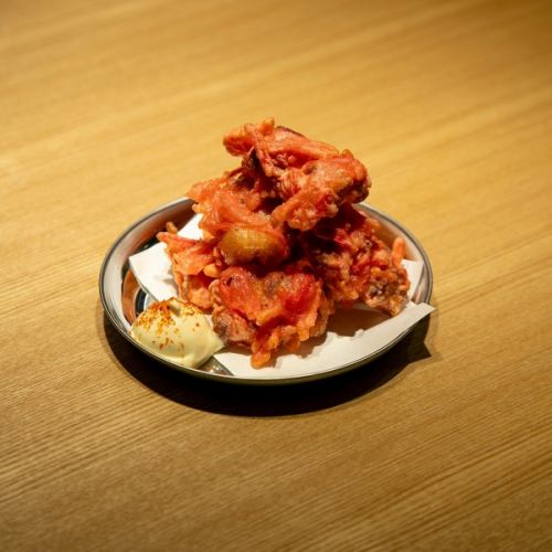 Chikuwa red ginger tempura