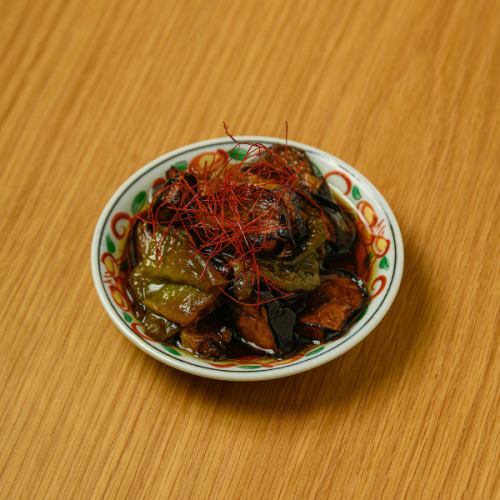 なすとピーマンの揚げ浸し