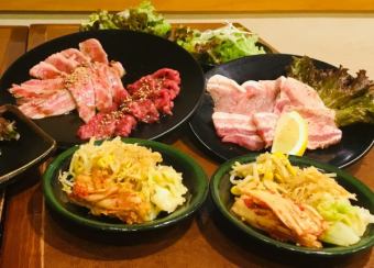 Koshu beef/Koshu Fujisakura pork yakiniku trial course♪