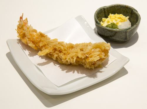 1 fried shrimp