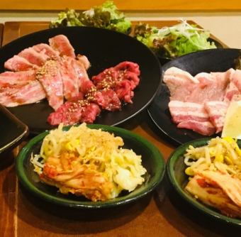 [Sundays and Holidays] Koshu Beef and Koshu Fujizakura Pork Yakiniku Trial Course♪