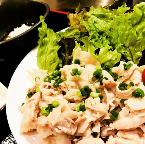 豚バラしゃぶ定食