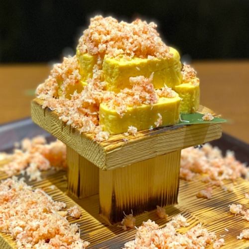 かにぶっかけ だし巻き玉子