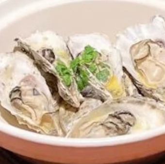 牡蠣のバター蒸し　10個