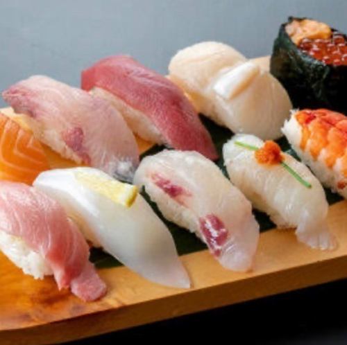 おまかせ握り 10貫盛り合わせ