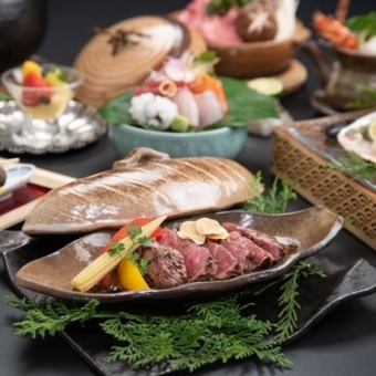 [Meat Kaiseki] Course including meat dishes 7,700 yen (tax included)