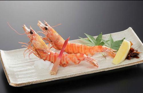 Live Tiger Prawns (from 1 piece) Odori Salt-grilled Tempura