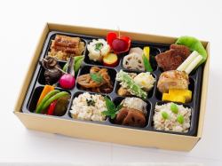 Twelve-layered kimono lunch box