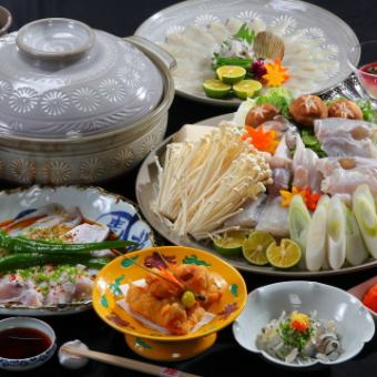 【河豚全套餐】8,800日圓（含稅）