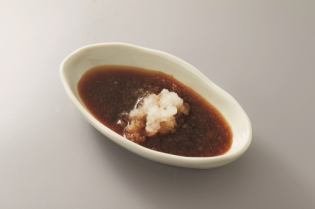 【新しい焼鳥の味を発見！】さっぱりおろしポン酢/特製タルタルソース/月見だれ