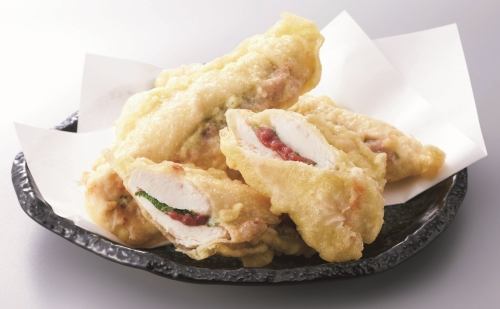 ささみの梅しそ揚げ(1本)