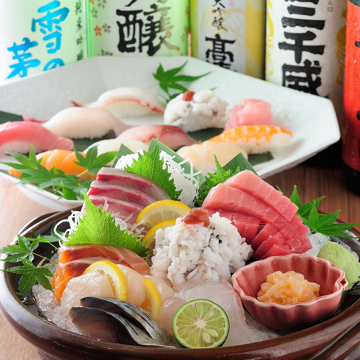 ★ Speaking of local sake and seafood, Miotsukushi! A 2-minute walk from the north exit of JR Tennoji Station!