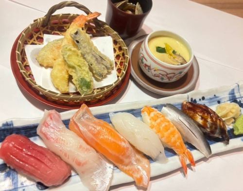 [午餐] 魚販午餐：握壽司套餐