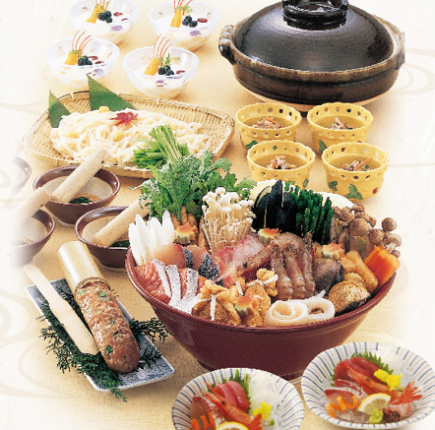 Chanko hotpot course ☆ Food only 5,500 yen ☆ [Hana] All-you-can-drink 7,300 yen ⇒ 7,000 yen (tax included)