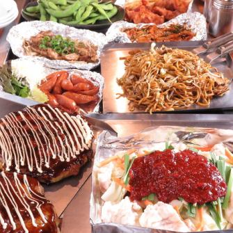 ≪リーズナブルに満喫！≫2種類の食べ放題「もんじゃ焼き食べ放題/牡蠣の食べ放題」