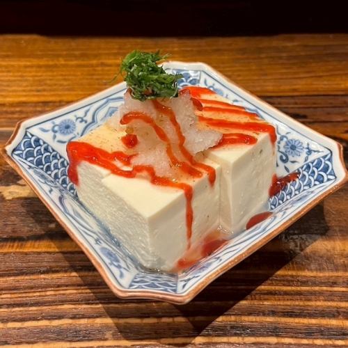 梅おろし冷奴