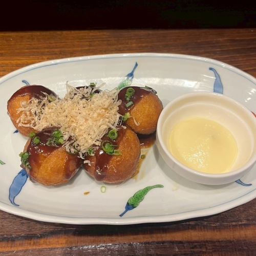 揚げたこ焼き