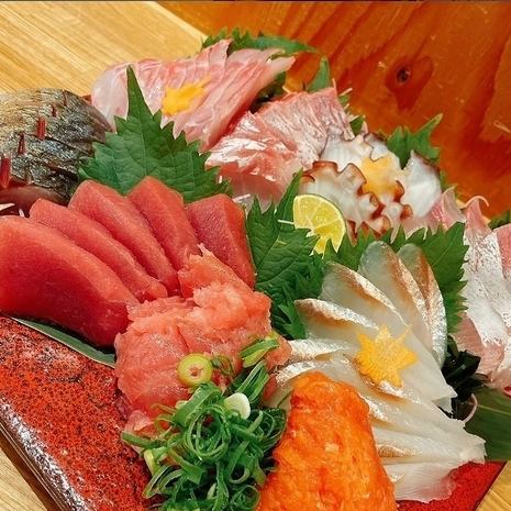 【おすすめ】原価無視のお刺身五点盛り合わせ！！