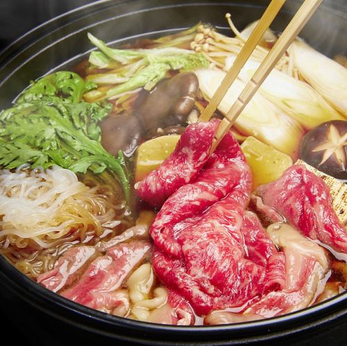 特製の割下がポイント！